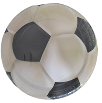[P740] 10 ASSIETTES FOOTBALL