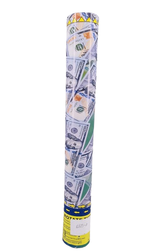 [PAR-09] Bombe de table confettis Popper Dollar