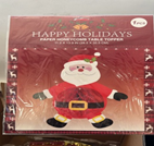 [P796] Père Noël En Papier Décoration Noël