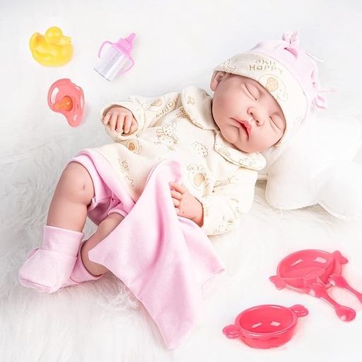 [66847D] Poupée Nouveau-né Bébé 16 pouces