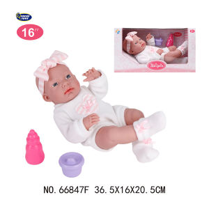 [66847F] Poupée bébé fille 16 pouces