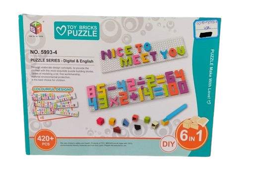 [GJ18713] Puzzle Chiffres et Lettres 420 Pcs