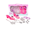 [8140-2] Chaussure avec bijoux des princesses 10 Pcs