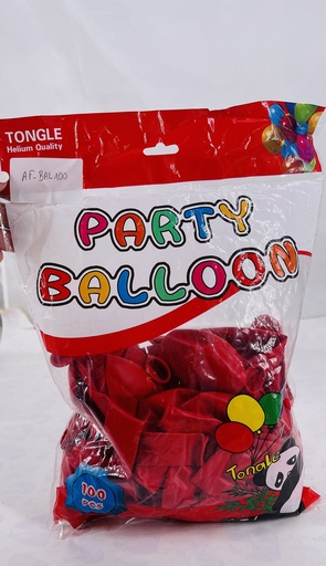 [AF-BAL100] Sachet de Ballons 100 pcs ASST