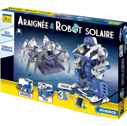 [A2102719] Robot et araignée solaire à construire