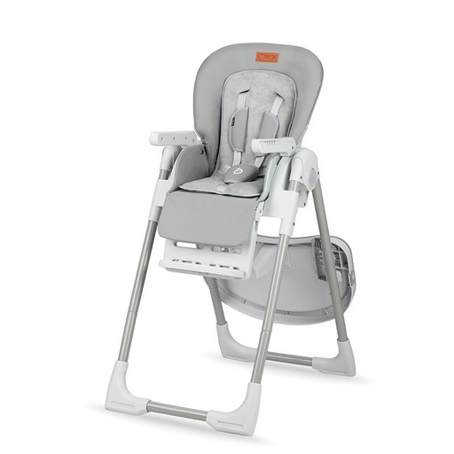 [KRKA00002] Chaise haute bébé gris clair