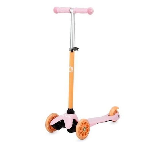 [HUBAOOOOS] Trottinette QKIDS "LUMIS" à trois roues-Orange