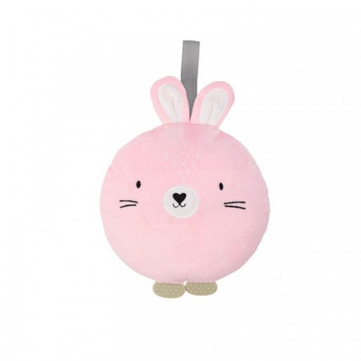 [AKCE00014] Peluche musicale "MoMi Lulu"- Lapin Rose