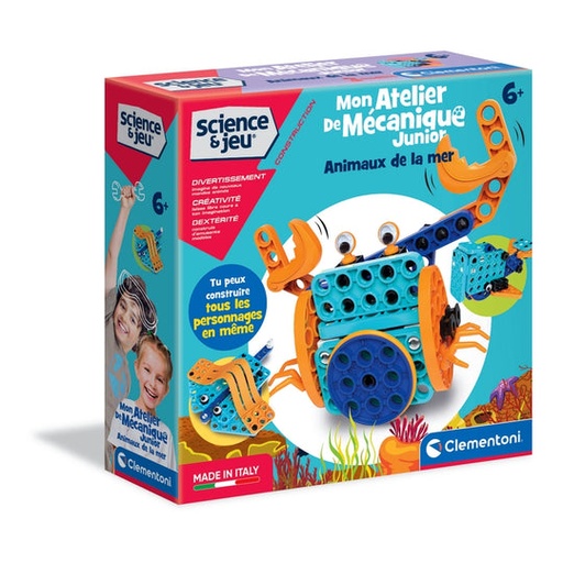 [52484] Mon Atelier de Mécanique Junior-Animaux de la mer.