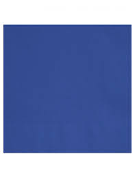 [P731] 20 Serviettes bleu marine 33*33cm