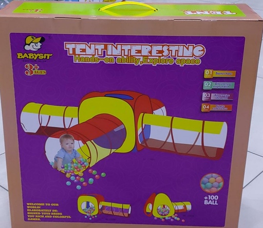 [CC8721] Tente avec tunnel 100 balles