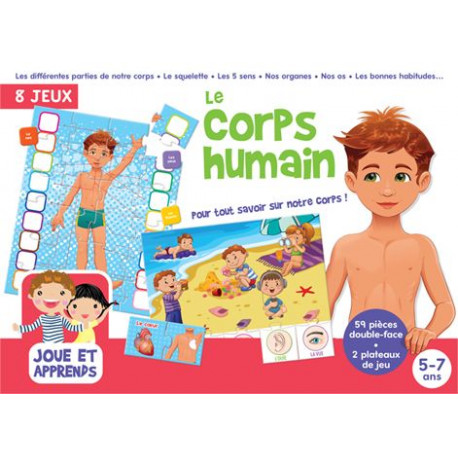 [9782754223232] Boite de jeux le corps humain 5-7 ans