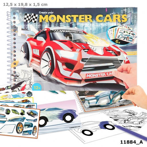 [411884] Album de poche MonsterCARS