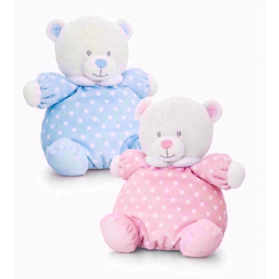 [SN0771] 16cm Baby Puffball Bear 2 Asstd