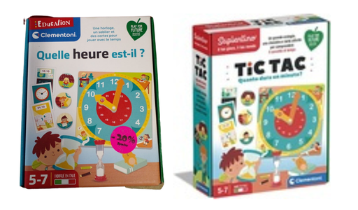 [52590] Quelle heure est-il ? Tic Tac