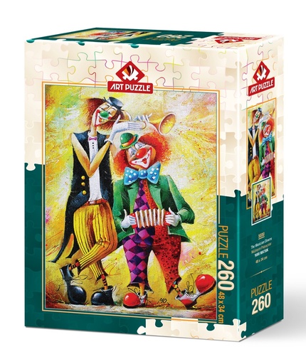 [HEIDI-5030] PUZZLE 260p Musiciens Clowns