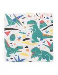 [P811] 20 Serviettes Dinosaure
