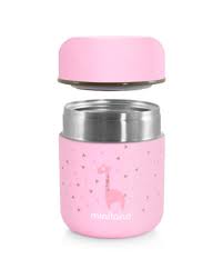 [ML-89222] THERMOS ALIMENT SOLIDE 600 ML ROSE