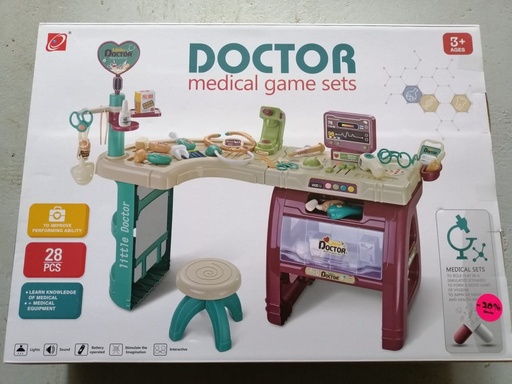 [21045785-660-85] Doctor Medical Game Sets