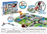 [660-A343] Circuit police -Piste de course de voiture