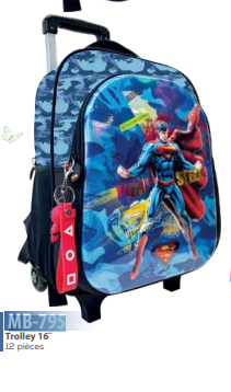 [MB-795] Trolley Super Man16 Bleu