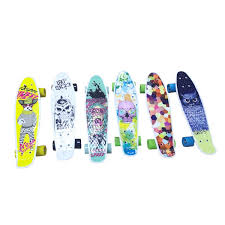 [469-2] Skate board divers motifs