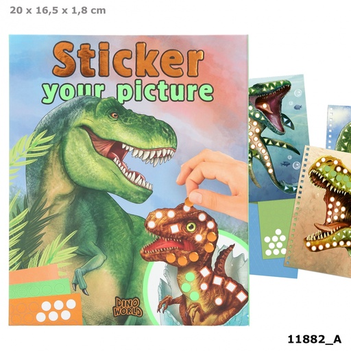 [411882] Album de creation Stick Dino