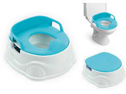 [7172-BBL] Pot 3 en 1 Adapter Stool Bleu