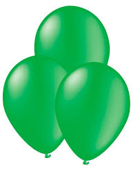 [891587] 10 Ballons Verts