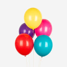 [891624] 10 Ballons Multicolores