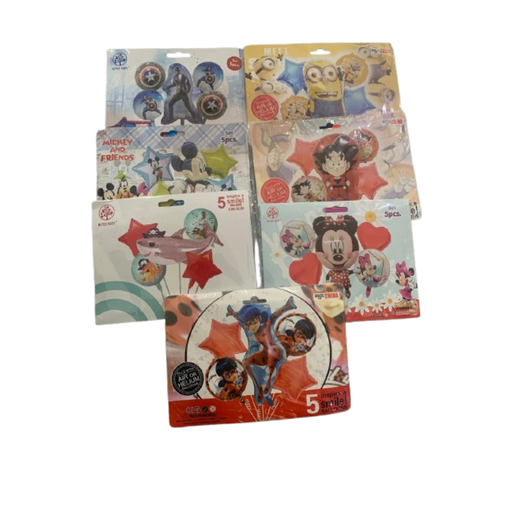 [AF-17-6] 5 Ballons d'anniversaire ASST