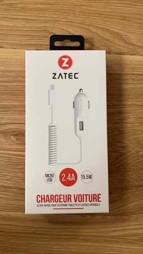 [M-C10] Chargeur Voiture 2,4A 15,5W