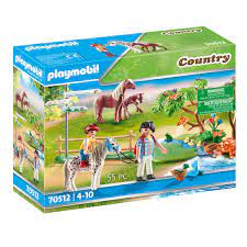 [70512] COUNTRY RANDONNEURS ET ANIMAUX PLAYMOBIL