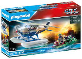 [70779] Hydravion de police et bandit Playmobil
