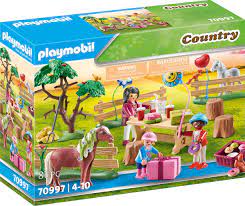 [70997] Décoration de fête avec poneys Playmobil