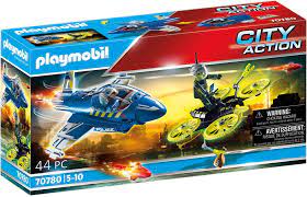 [70780] City Action Police Jet Avec Drone Playmobil
