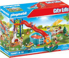 [70987] ESPACE DETENTE AVEC PISCINE PLAYMOBIL