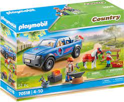 [70518] Maréchal-ferrant et véhicule Playmobil