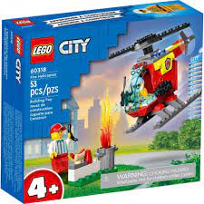 [60318] LEGO L'hélicoptère des pompiers