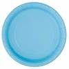 [P870] 10 ASSIETTES EN PAPIER BLEU CIEL MODUS VIVENDI 18CM
