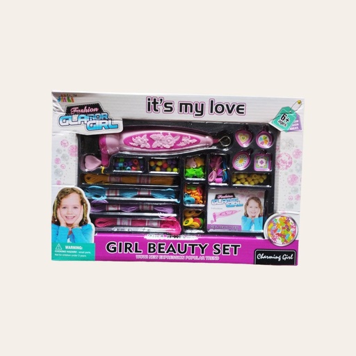 [868-17] Kit De Perles Pour Fille
