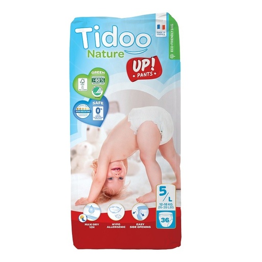[3760001760101] TIDOO CULOTTES T5/L 12-18KG 36U