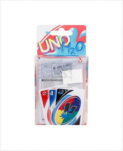 [593-3/H3263] Cartes Transparentes Étanches UNO H2O