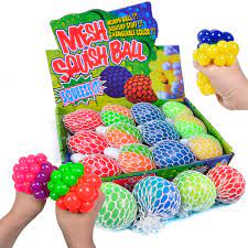 [577-8] Anti-stress Mesh Squish Ball