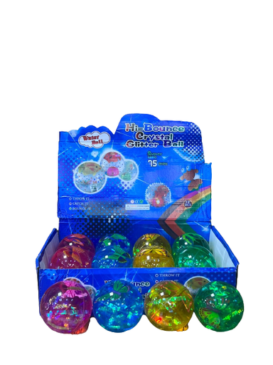 [D-7] Hi-Bounce Crystal Glitter Ball