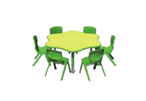 [TG4704] Table Forme Fleur sans chaises