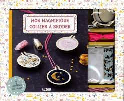 [871362] MON MAGNIFIQUE COLLIER A BRODER - 3 MODELES 