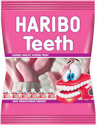 [HARSAC04900] Haribo Teeth Individuel 80g