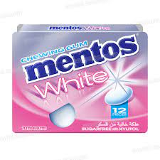 [VANBLI00200] MENTOS WHITE GUM BLISTER TUTTI FRUTTI