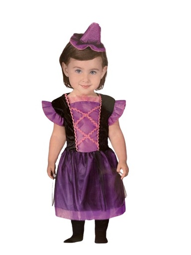 [78013G] Costume Sorciere 1-12 mois